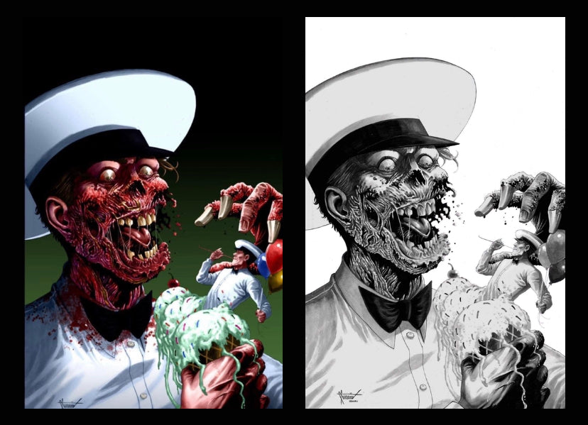 ICE CREAM MAN #25 Black Cat 50 homage Ltd 500 sets – Hive Comics