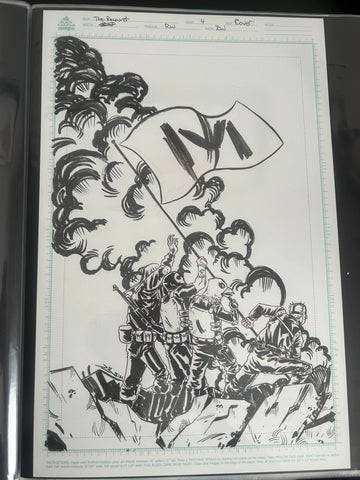 The Recount #4 - Scout Webstore Exclusive Cover By Rich Woodall
