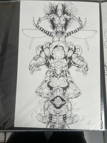 We Live Age of the Palladions Black #1 By Bryan Silverbax