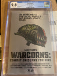WARCORNS #1 metal LTD 10 CGC 9.8