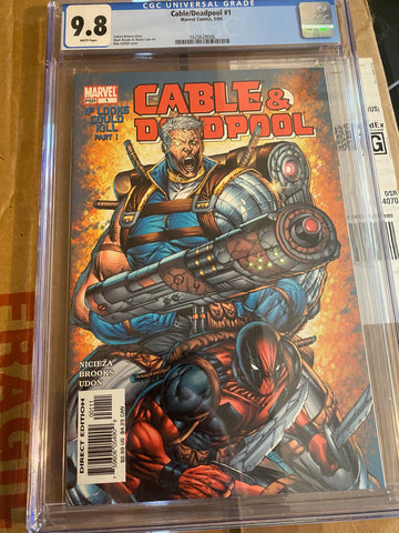 Cable Deadpool #1 CGC 9.8