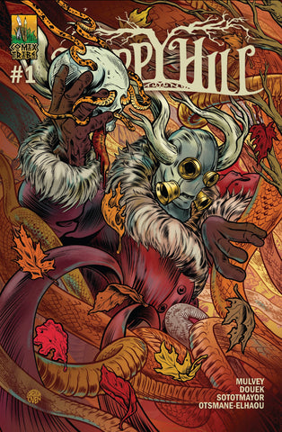 HAPPY HILL #1 Scarecrowoven cover Ltd 200 trade/virgin sets and 15 metals