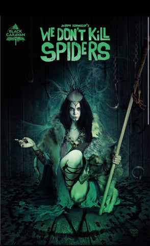 WE DON'T KILL SPIDERS #1 CARLOS VILLAS COVER LTD 300 SETS / 100 PURPLES