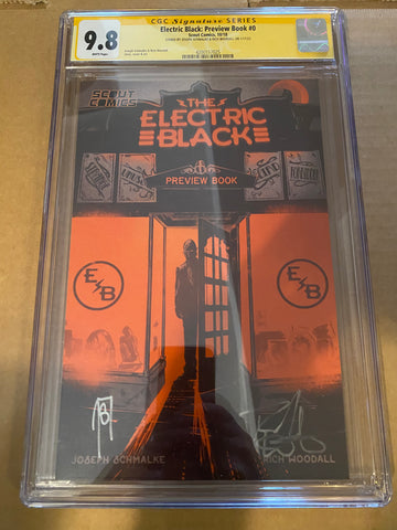 Electric Black ashcan CGC 9.8 SS Schmalke & Woodall